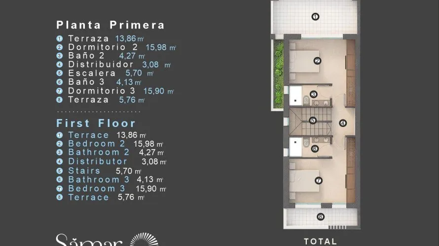3 bedrooms villa for sale, Alicante, Spain No. 91 № 7