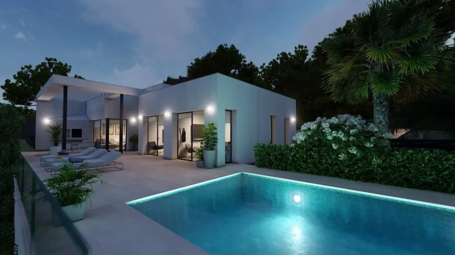 3 bedrooms villa for sale, Pedreguer, Spain No. 313