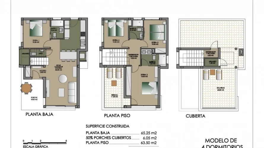 4 bedrooms villa for sale, San Miguel de Salinas, Spain No. 348 № 18