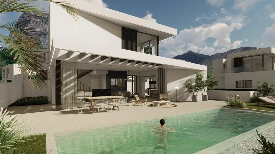 3 bedrooms villa for sale, Polop, Spain No. 696 № 3