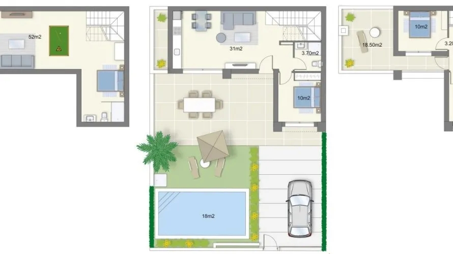 3 bedrooms house for sale, Ciudad Quesada, Spain No. 401 № 11