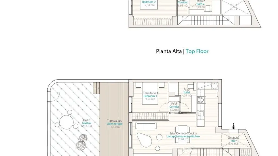 3 bedrooms penthouse for sale, Villajoyosa, Spain No. 1245 № 15