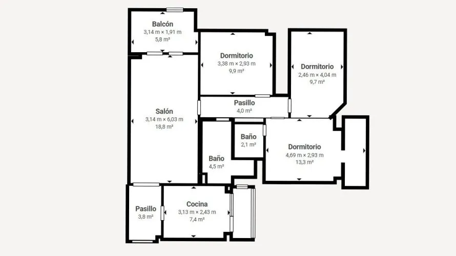 2 bedrooms apartment for sale, Alicante, Spain No. 2522